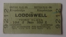 British railways ticket for sale  WIRRAL