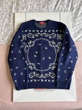 Supreme bandana jumper for sale  NORWICH