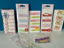 Decorative card embellishments for sale  LEICESTER