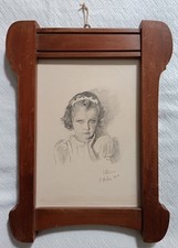 Antico ritratto matita usato  Osilo