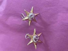 Brincos Sergio Bustamante Star com Rosto – Prata Esterlina/Ouro 18K Vermeil - NOVO, usado comprar usado  Enviando para Brazil