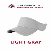 Plain cotton visor for sale  Los Angeles