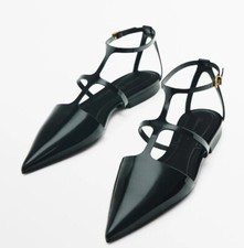Chaussures vernies noir d'occasion  Menton