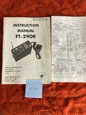 Yaesu 290r instruction for sale  SUTTON COLDFIELD