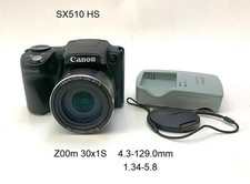 Câmera Digital Cannon SX510 HS 30X1S 1.34 - 5.8 4.3-129.00mm comprar usado  Enviando para Brazil