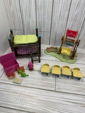 Lil WOODZEEZ Móveis Beliches Mesas Brinquedos Caixa de Brinquedo Lâmpada Carrossel comprar usado  Enviando para Brazil