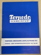 Torpedo schweinfurt dreigang gebraucht kaufen  Eggolsheim