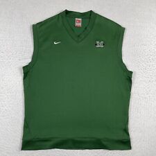 Camisa Marshall Masculina XL Verde Nike Team Pulôver Colete Golfista NCAA Futebol comprar usado  Enviando para Brazil