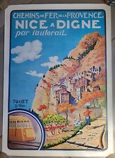 Affiche sncf chemin d'occasion  Bar-le-Duc
