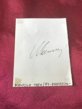 Autografo originale giuseppe usato  Guidonia Montecelio