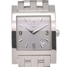 Relógio masculino Longines Dolce Vita L5.665.4 data mostrador prata quartzo H#139573 comprar usado  Enviando para Brazil