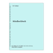 Schulkochbuch etker dr gebraucht kaufen  Aarbergen