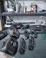 Serviço de acabamento de tampa de motor Audi RS4 B7 fibra de carbono fabricante de equipamento original | Restaurar fábrica , usado comprar usado  Enviando para Brazil