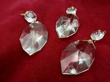 Vintage chandelier crystal for sale  COLCHESTER