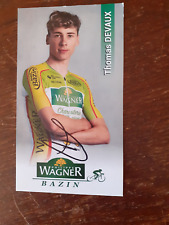 Cyclisme carte autographe d'occasion  Nice-