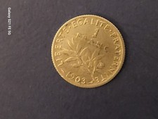 Piece franc semeuse d'occasion  Berre-l'Étang