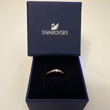 Anel Swarovski Frisson CZWH/ROS TAMANHO 58 comprar usado  Enviando para Brazil