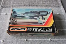 Matchbox focke wulf for sale  CARLISLE