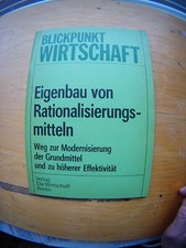 Eigenbau rationalisierungsmitt gebraucht kaufen  Berlin