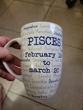 Pisces zodiac mug for sale  Kearny