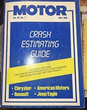 Motor crash estimating for sale  Collegeville