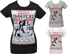 Camiseta feminina FASTER PUSSYCAT! KILL! KILL! Pôster de filme de terror filme B Russ Meyer comprar usado  Enviando para Brazil
