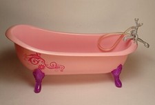 Banheira Barbie Glam rosa garra pé banheira Mattel 2009 comprar usado  Enviando para Brazil