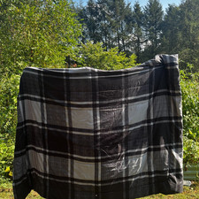 Plaid quilted blanket for sale  Valencia