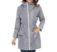 Gray raincoat size for sale  Mooresville