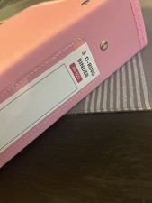 Pink ring binder for sale  Canton