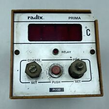 Controlador de temperatura digital Radix PT100 Prima PT-100 tipo: Rtd 230 VAC comprar usado  Enviando para Brazil
