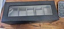 Uhrenbox sichtfenster uhrenkas gebraucht kaufen  Roßdorf
