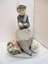 Statuina porcellana lladro usato  Spedire a Italy