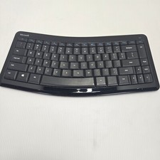 Teclado ergonômico Microsoft Sculpt sem fio USB design dividido preto sem plugue USB comprar usado  Enviando para Brazil