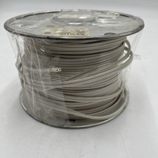 Cabo flexível de cobre Southwire 250 pés 18/2 branco encalhado tipo SPT-1 lâmpada fio comprar usado  Enviando para Brazil