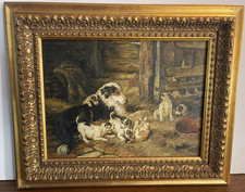 dog canvas painting for sale  Braintree