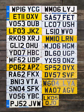 British license plate d'occasion  Expédié en Belgium