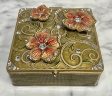 Enamel bejeweled hinged for sale  Milford