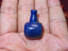 Nepal Tibete Budista Lápis-Lazúli Três Buracos Oração Mala Guru Bead (e9) comprar usado  Enviando para Brazil