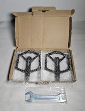 Pedais de bicicleta Hapleby 9/16 polegadas pretos pedais de substituição mountain bike e estrada comprar usado  Enviando para Brazil
