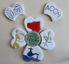 Fève puzzle artisanal d'occasion  Toulon-
