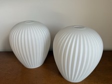 Pair vintage white for sale  THIRSK