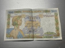 Banconota 500 franchi usato  Genova