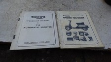 Triumph t10 workshop for sale  FORDINGBRIDGE
