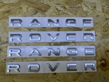 Scritte range rover usato  Roma
