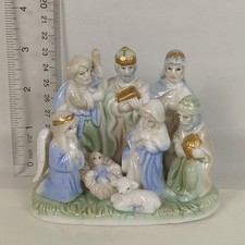 Vintage porcelain nativity for sale  Roanoke