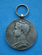 Medaille argent ministere d'occasion  Saint-Jean-d'Angély