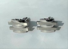Brushed metal cuff for sale  Johnson City