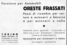 Pubblicita 1936 oreste usato  Biella