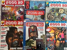 2000ad includes prog for sale  HUDDERSFIELD